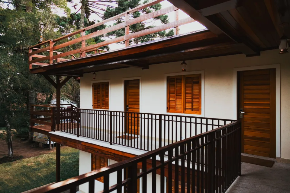 Lối vào homestay